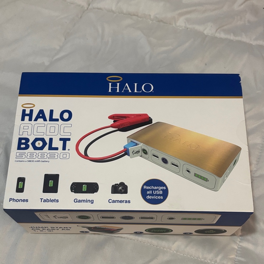 Halo Gold ACDC Bolt Charger
